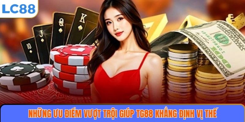 Những ưu điểm vượt trội giúp TG88 khẳng định vị thế